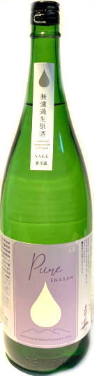 恵那山　Pure 純米大吟醸 ひだほまれ無濾過生原酒 6BY　(1.8L)