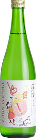 萩の鶴　「クリームソーダ」純米吟醸 雄町おりがらみ生 (720ml)