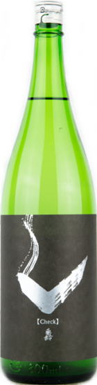 亀齢 Check「銀」 純米無濾過生原酒 7BY　(1.8L)