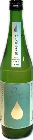 恵那山　Pure 純米大吟醸 山田錦おりがらみ生 6BY　(720ml)