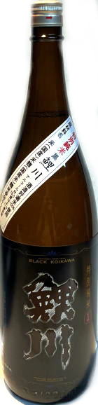特別純米 ブラック鯉川　(1.8L)