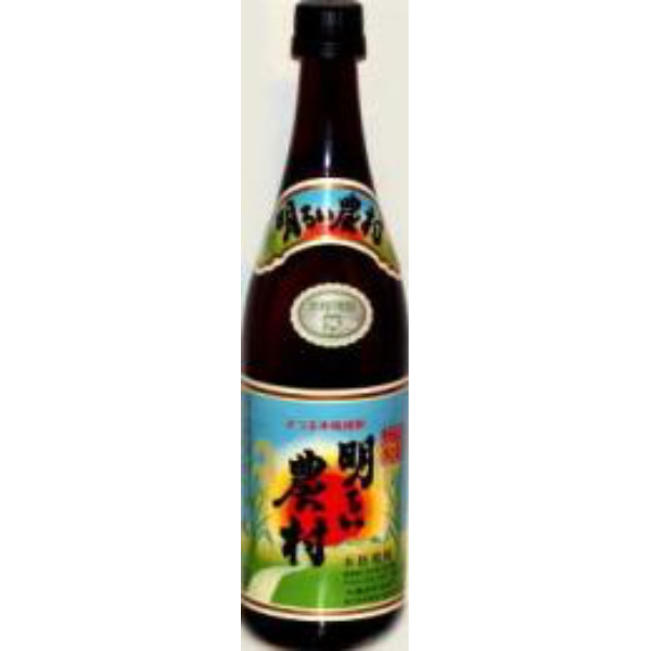 かめ壷焼酎　明るい農村　(720ml)