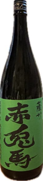 芋焼酎25゜　薩洲 赤兎馬 抹茶使用  (1.8L)