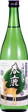 春鹿　純米吟醸生酒 しぼりばな 7BY (720ml)