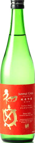 初亀　純米吟醸　べっぴん　辛辛(からから) (720ml)
