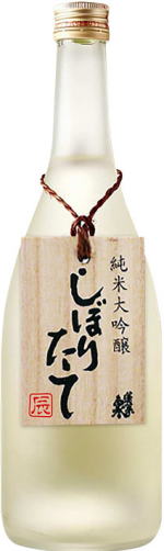 蓬莱泉　純米大吟醸しぼりたて生　7BY　(720m)